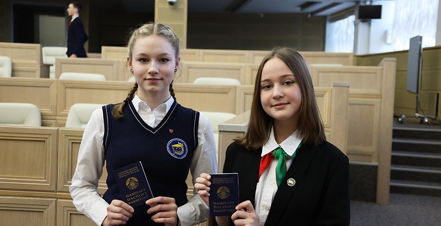 Учащаяся Колодищанской СШ: белорусская молодежь - достойные граждане своей страны