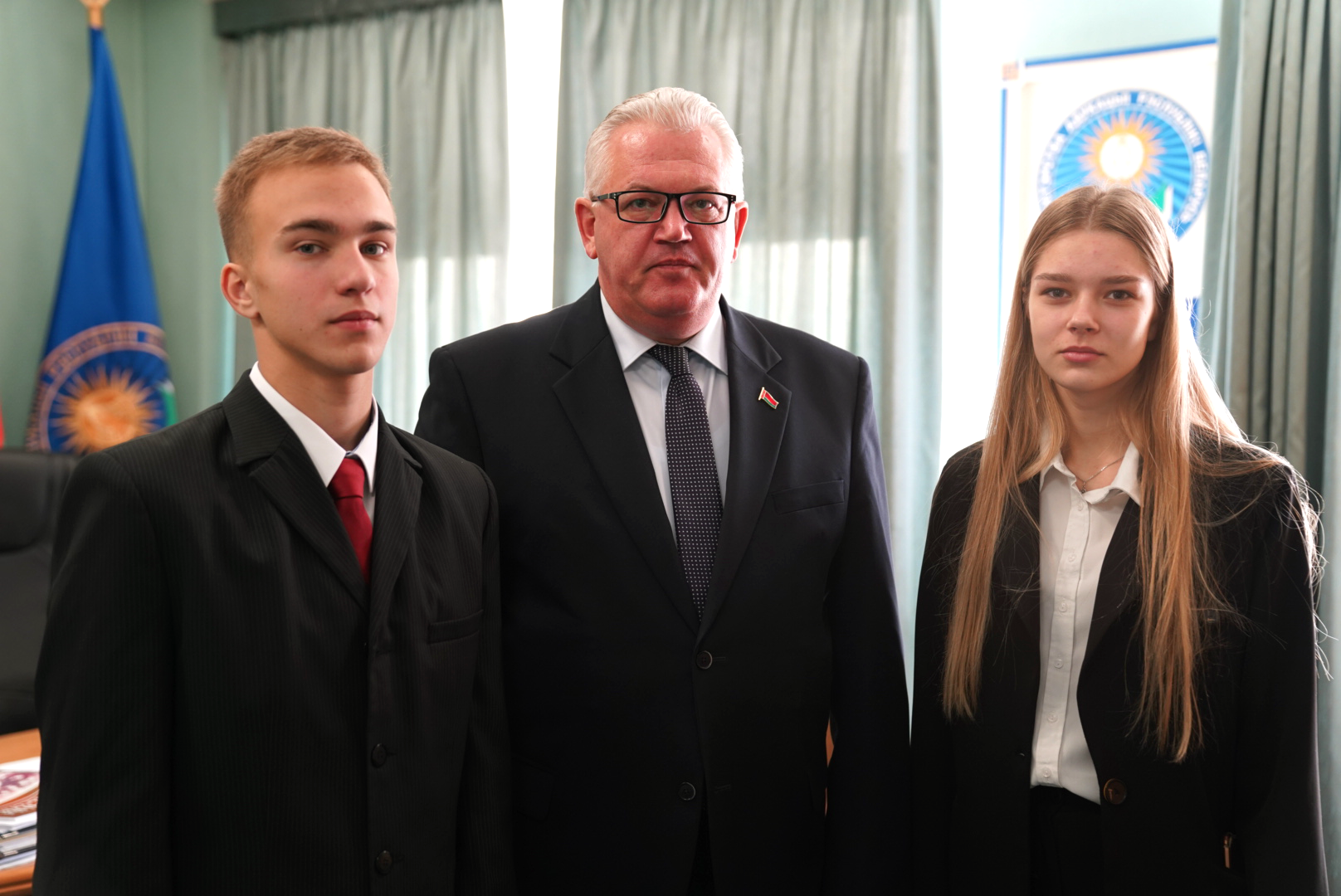 Фанипольские школьники рассказали, как провели один день с министром образования