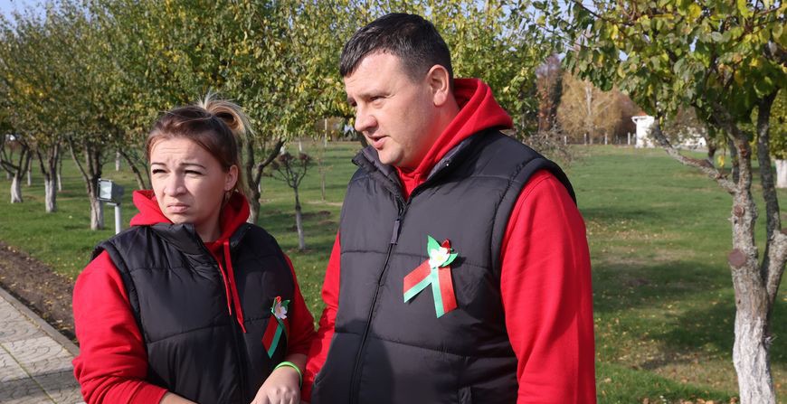 Участники автопоезда молодых семей: в Беларуси умеют сохранять память