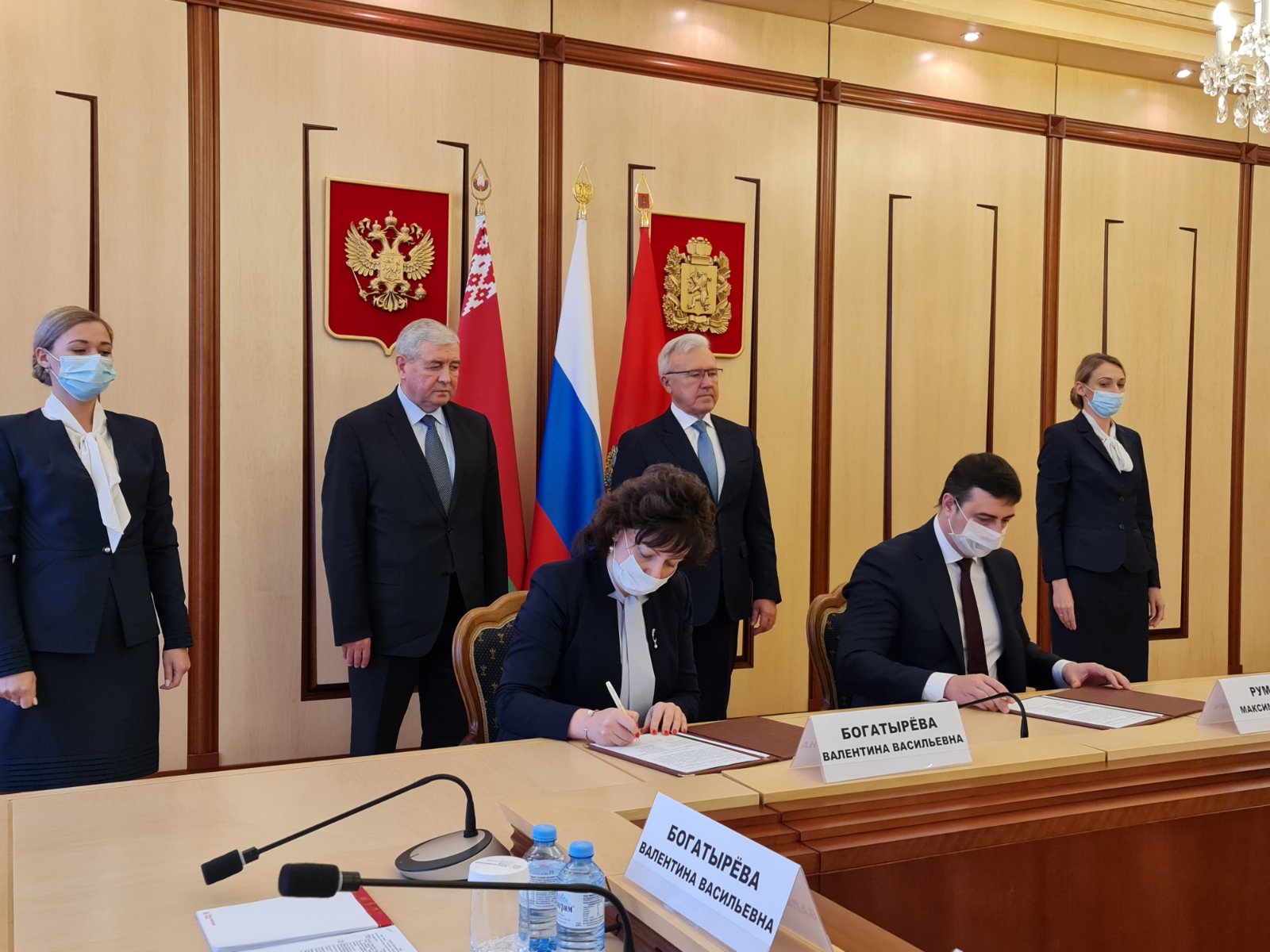 ВГУ имени П.М. Машерова подписал договор о сотрудничестве с Сибирским федеральным университетом
