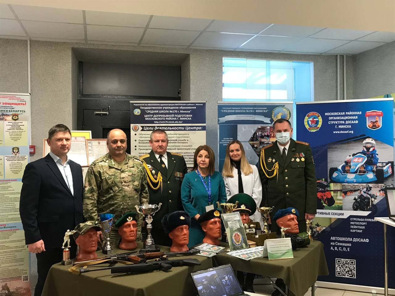 В Минске открылся военно-патриотический клуб «Отвага»