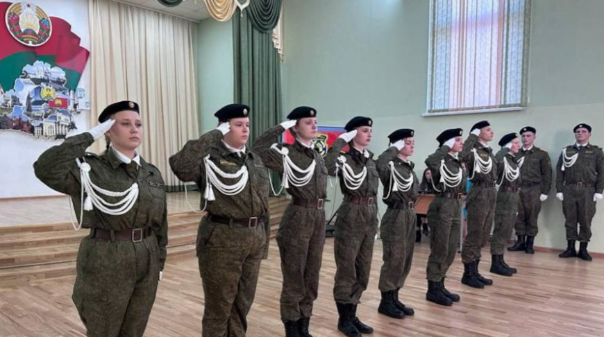 Военно-патриотический клуб "Бригада" открылся в Могилеве