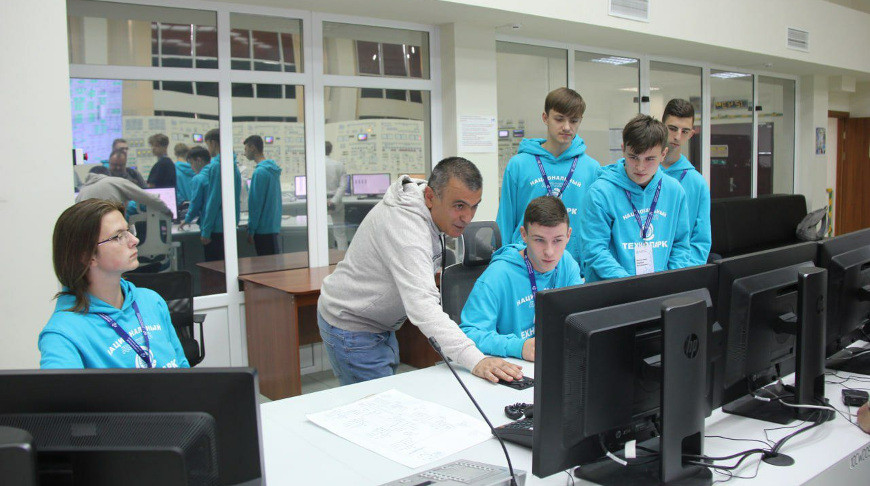 Для учащихся Национального детского технопарка провели экскурсию на БелАЭС