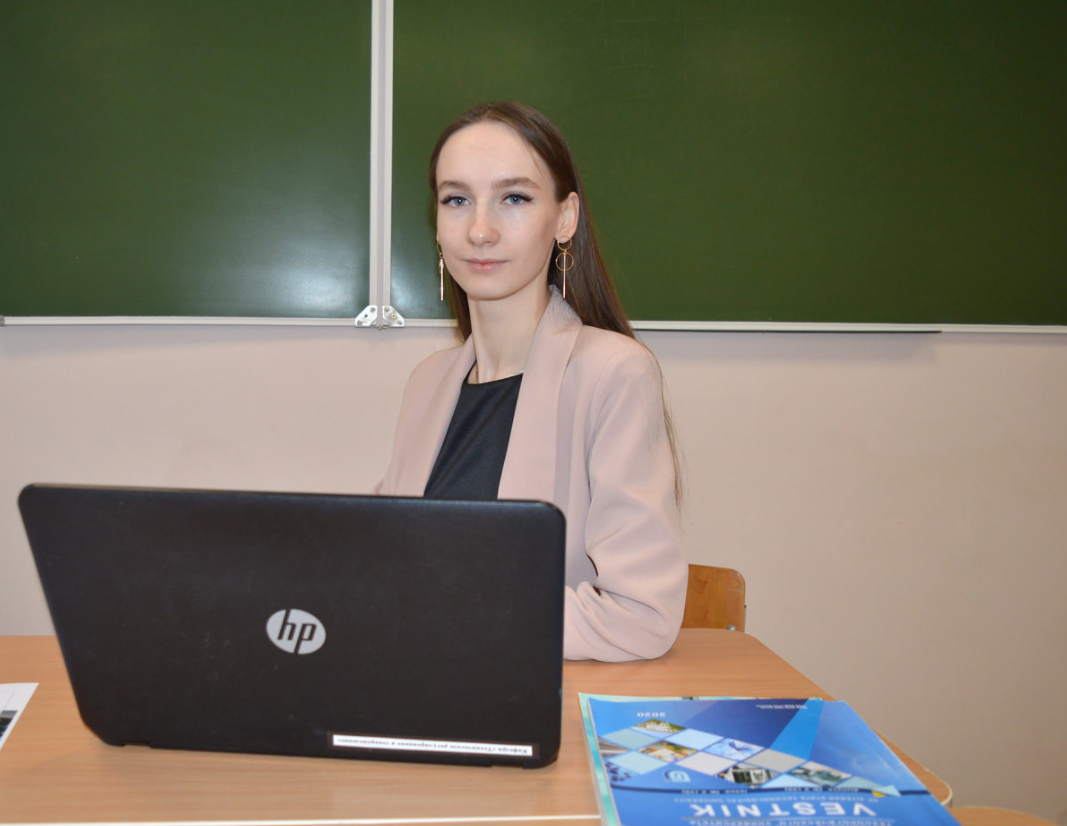 Студентка ВГТУ Валерия Сакович стала лауреатом Международной олимпиады по менеджменту для молодежи