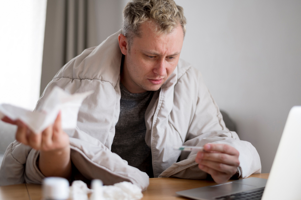 man-holding-pills-sitting-desk-front-view.jpg